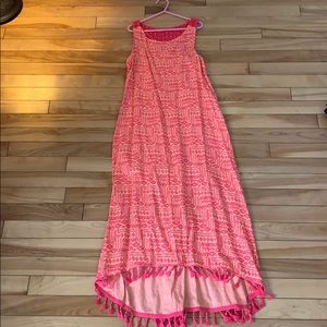 ❄️ Girl’s Hi-lo summer maxi dress
